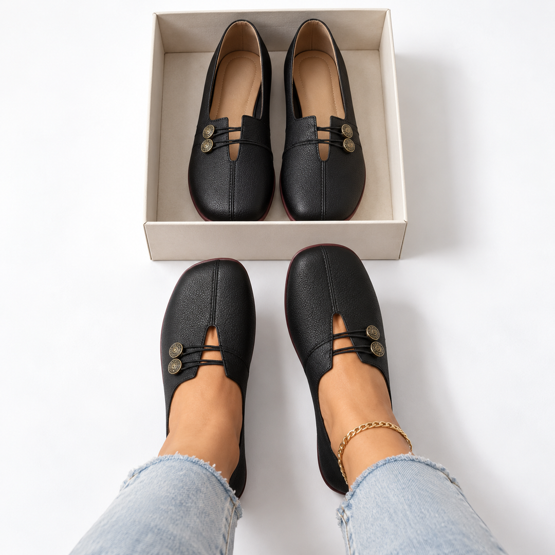 Maren Square-Toe Loafers