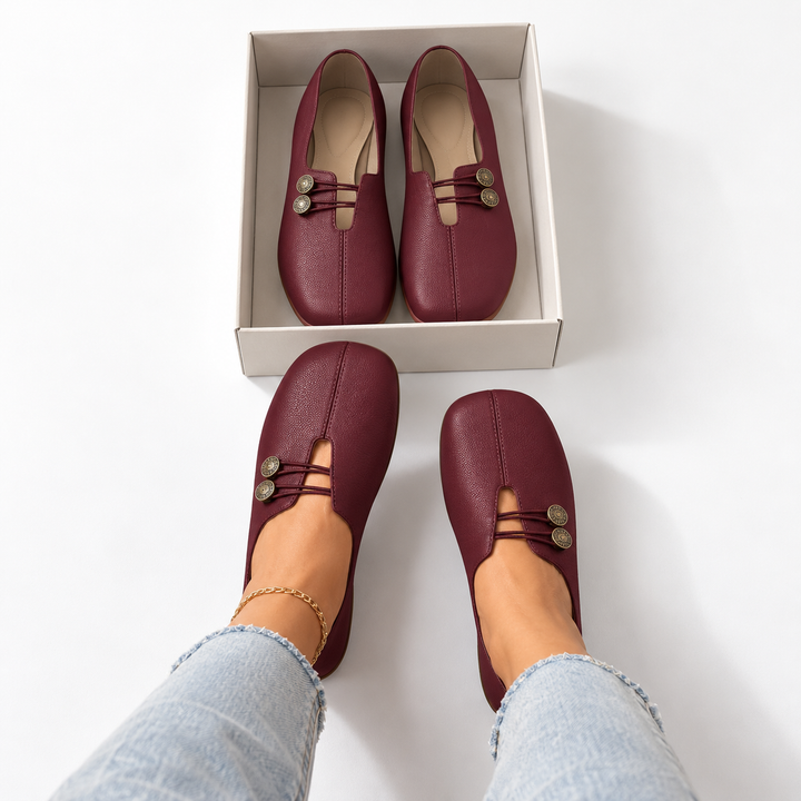 Maren Square-Toe Loafers