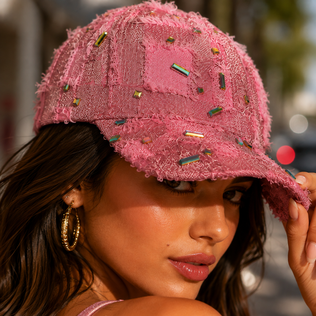 Ariana Shimmer Cap