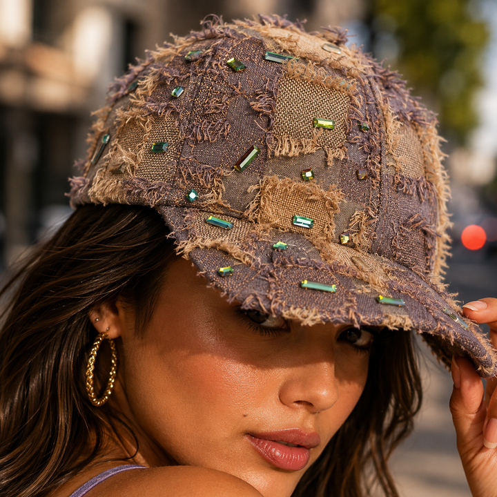 Ariana Shimmer Cap