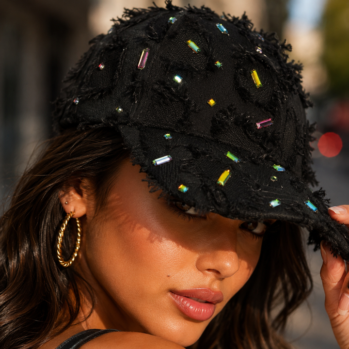 Ariana Shimmer Cap