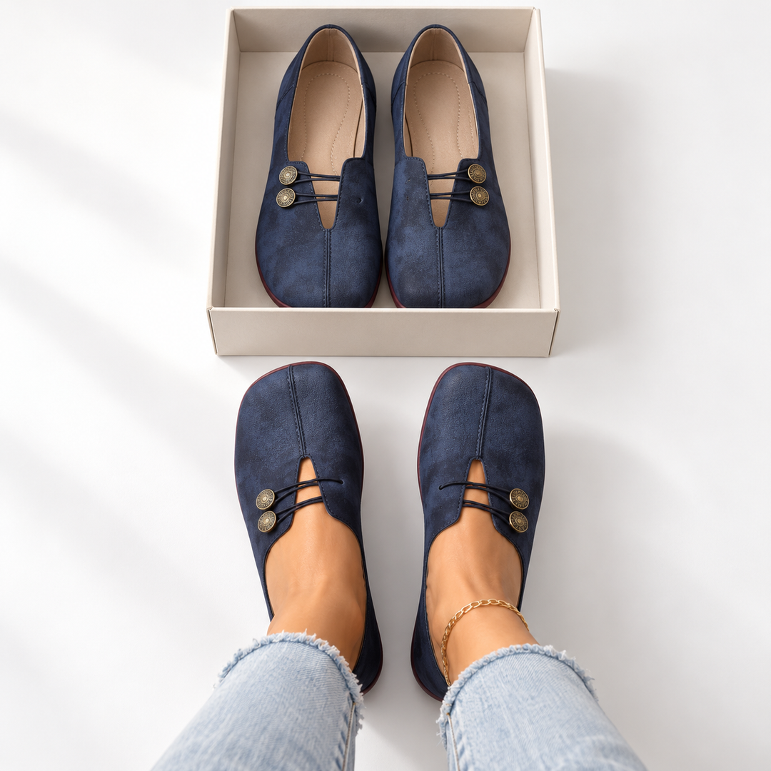 Maren Square-Toe Loafers