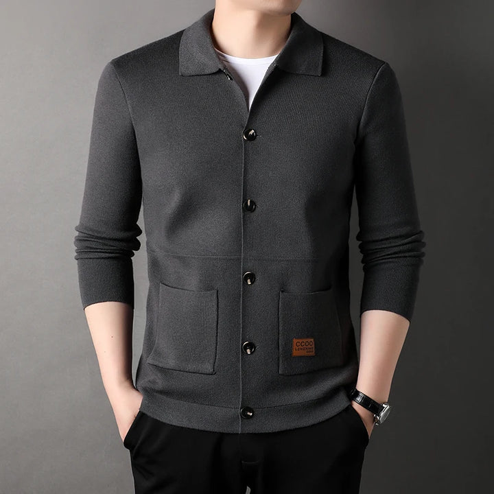 Carlton Knit Button Cardigan