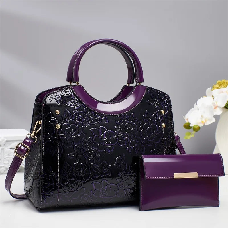 Romina Ring-Handle Satchel
