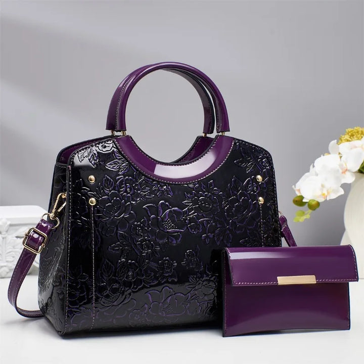 Romina Ring-Handle Satchel