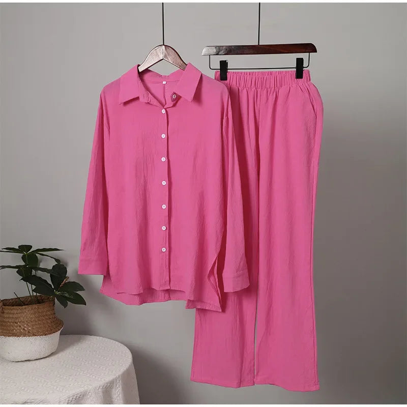 Marin Shirt &amp; Pants Set
