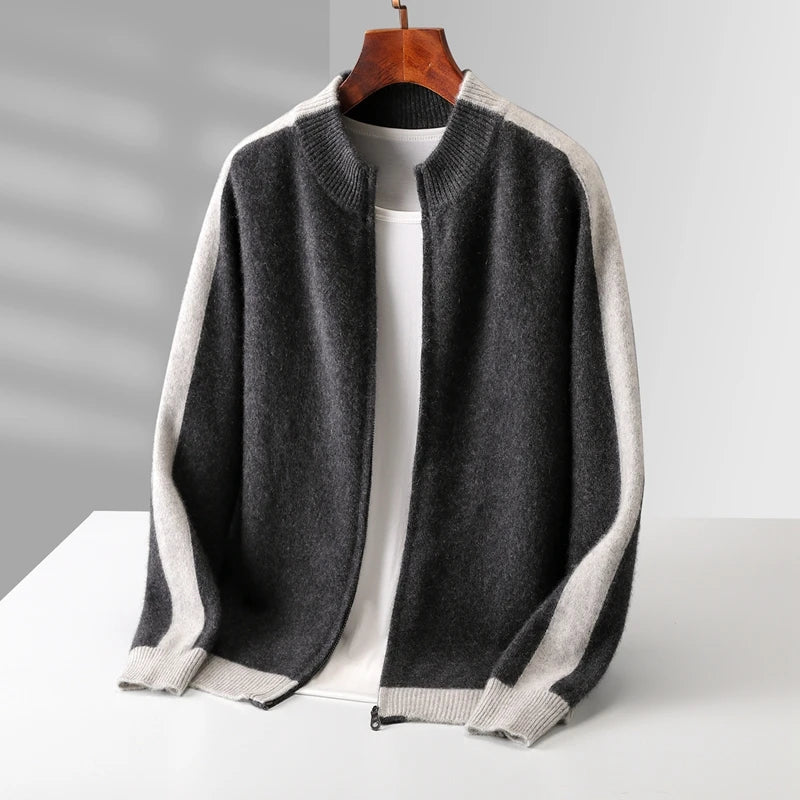 Bennett Cashmere Zip Jacket