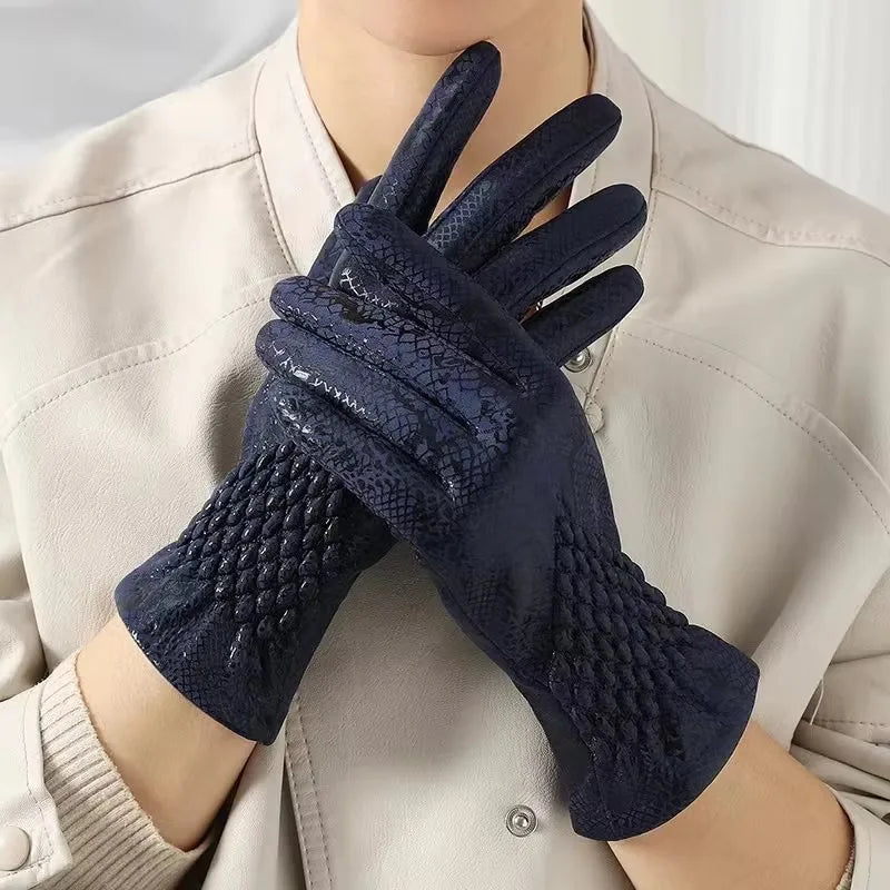 Venola Embossed Gloves