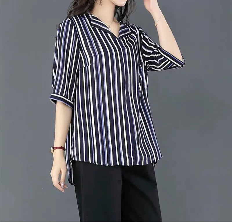 Velse Italian Stripe Top