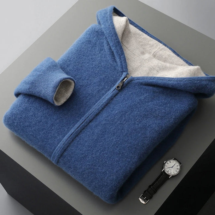 Cassiel Cashmere Zip Hoodie