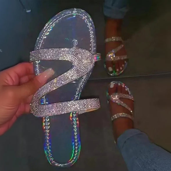 Casanova Sparkle Curve Sandals