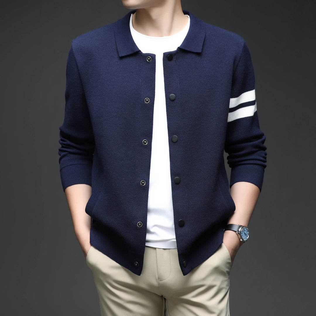 Mason Classic Stripe Cardigan
