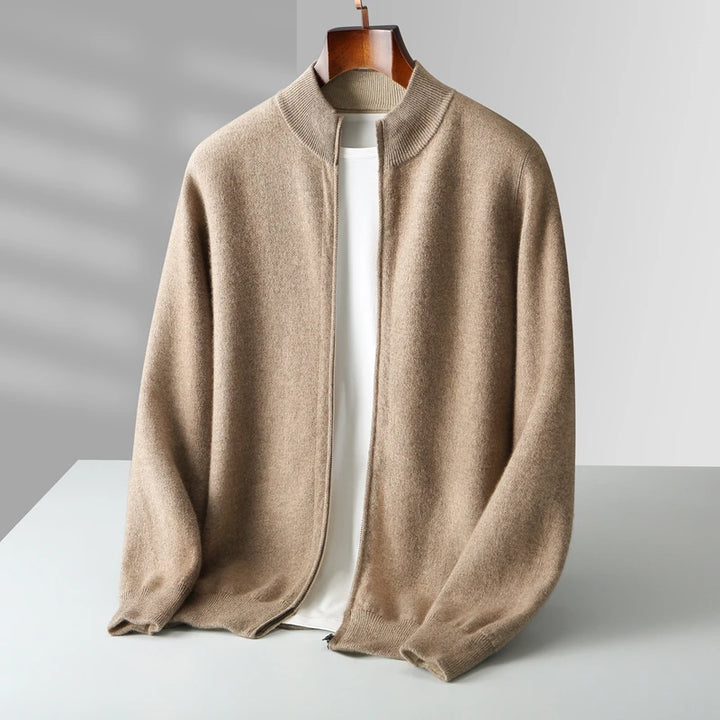 Leonard Cashmere Zip Hoodie