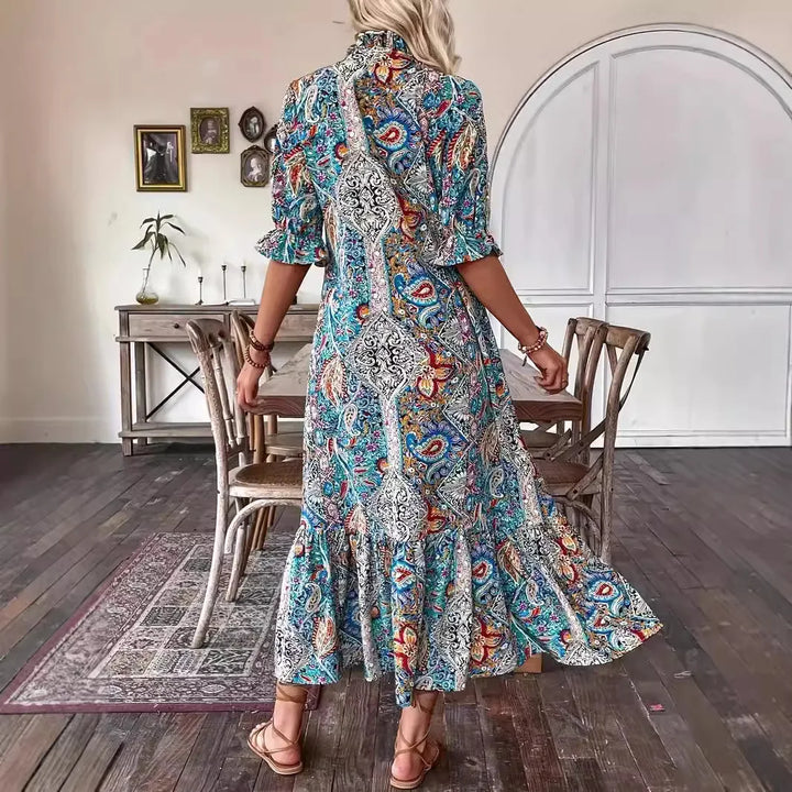 Alina Flowing Midi Dress