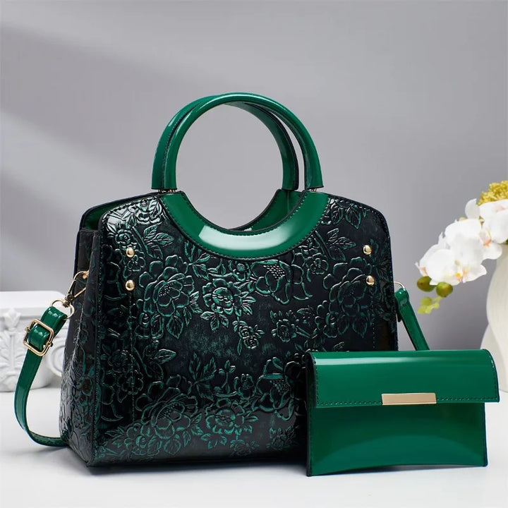 Romina Ring-Handle Satchel
