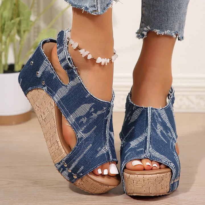 Catalina Comfort Wedge Sandals