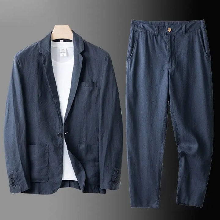 Hayes Linen Blazer Set