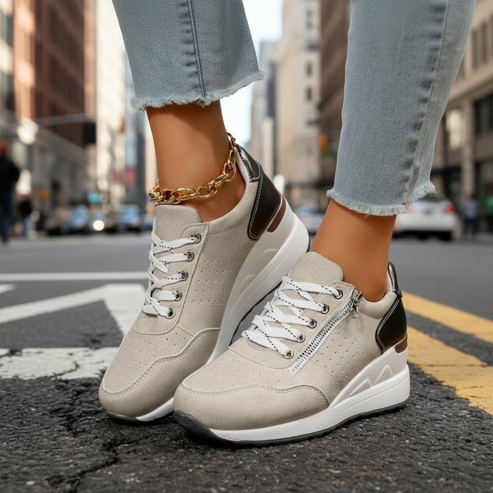 Elise Zip Street Sneakers