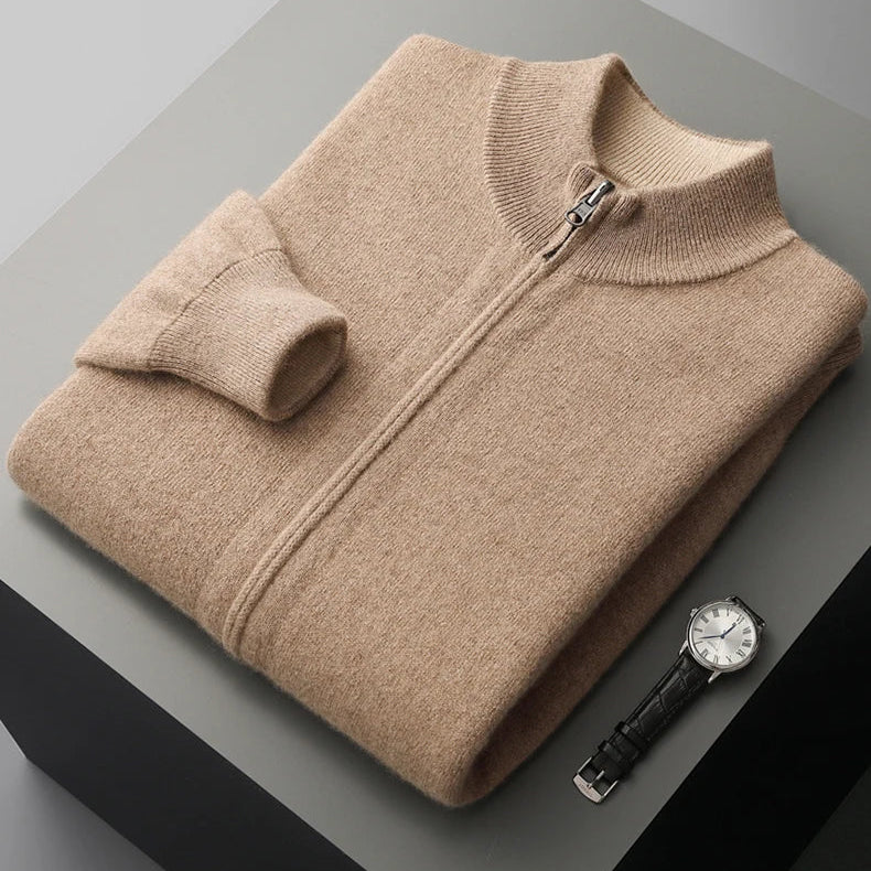 Leonard Cashmere Zip Hoodie