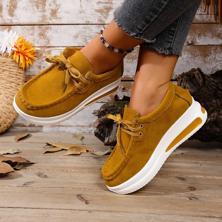 Livia  Suede platform Sneakers