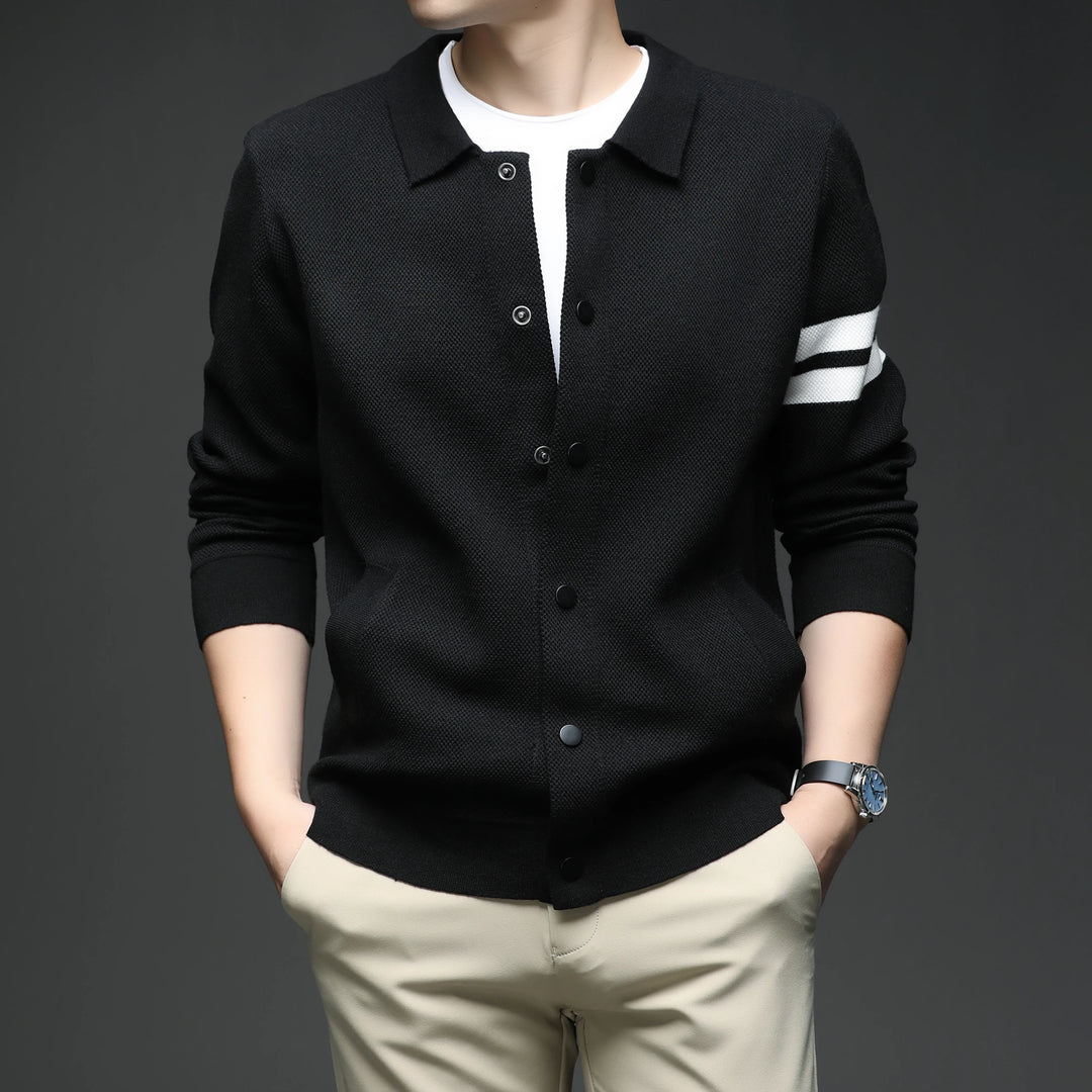 Mason Classic Stripe Cardigan