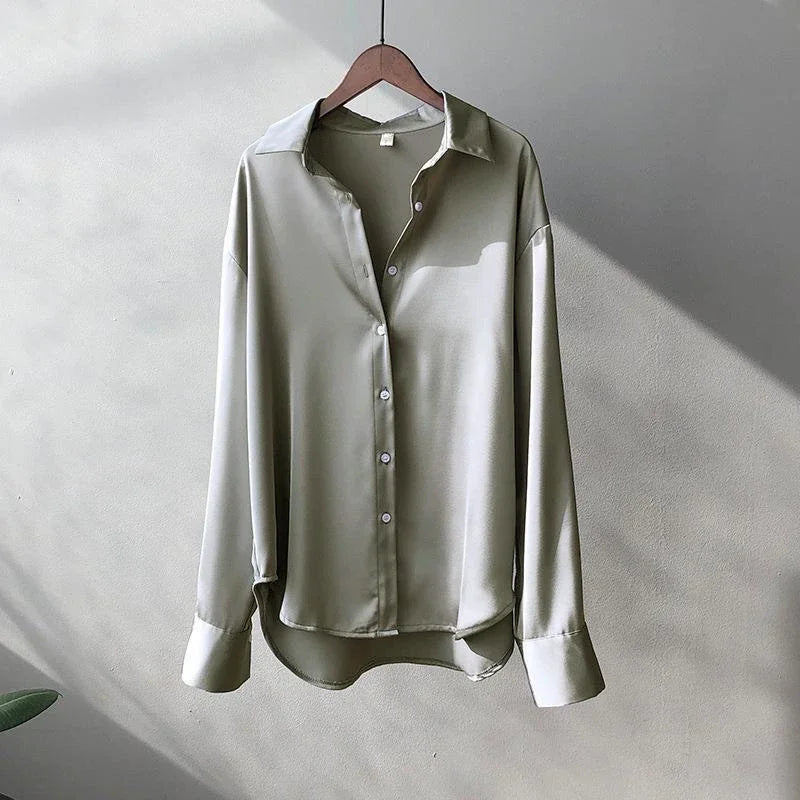 Elvire Satin Blouse