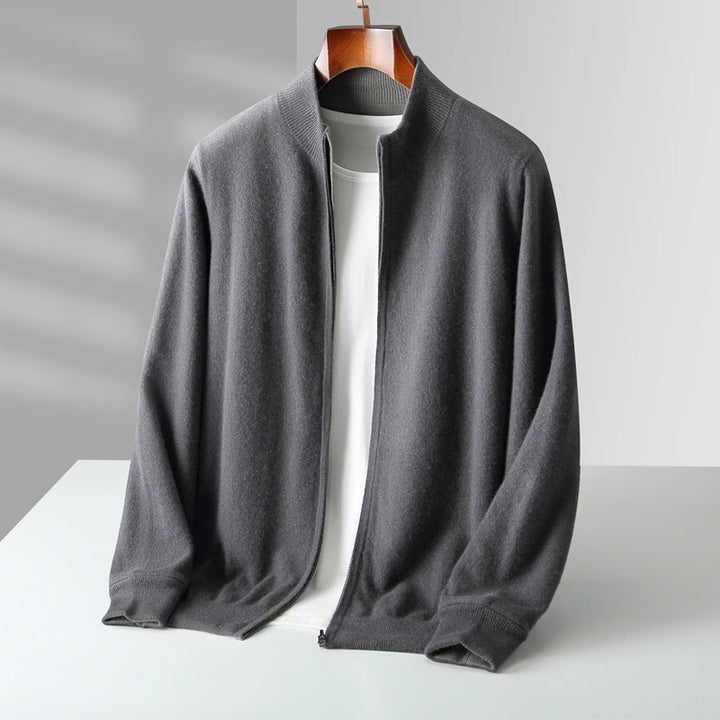 Leonard Cashmere Zip Hoodie