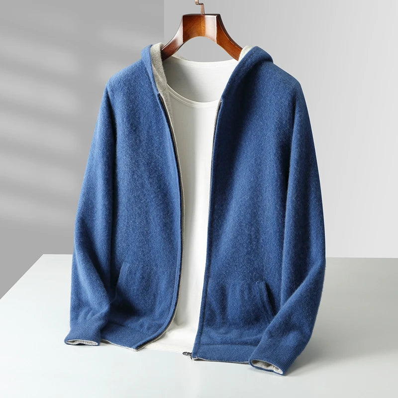 Cassiel Cashmere Zip Hoodie