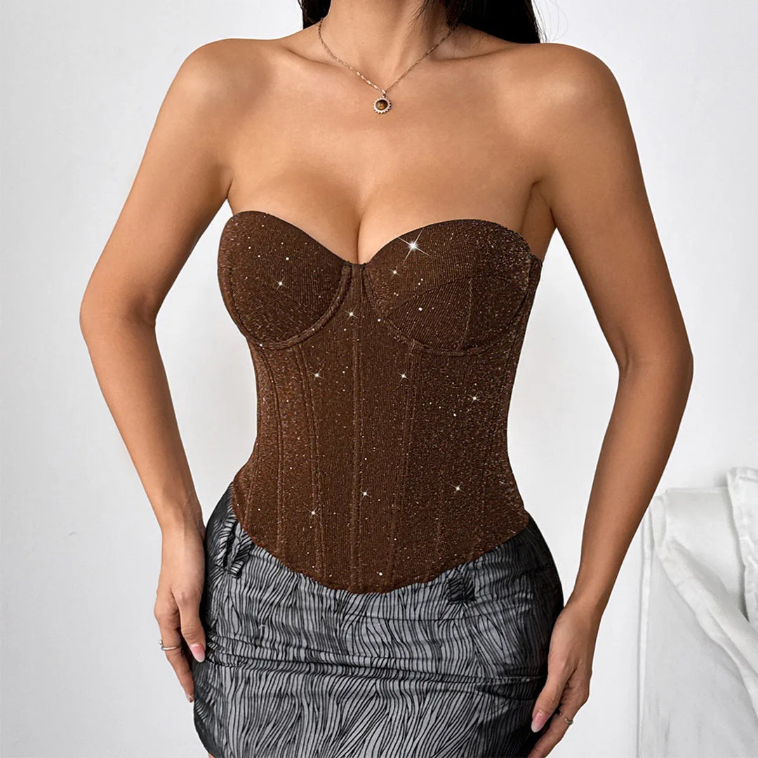 Estella Lace Bustier Top