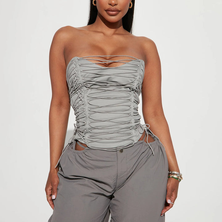 Aurora Lace Bustier Top