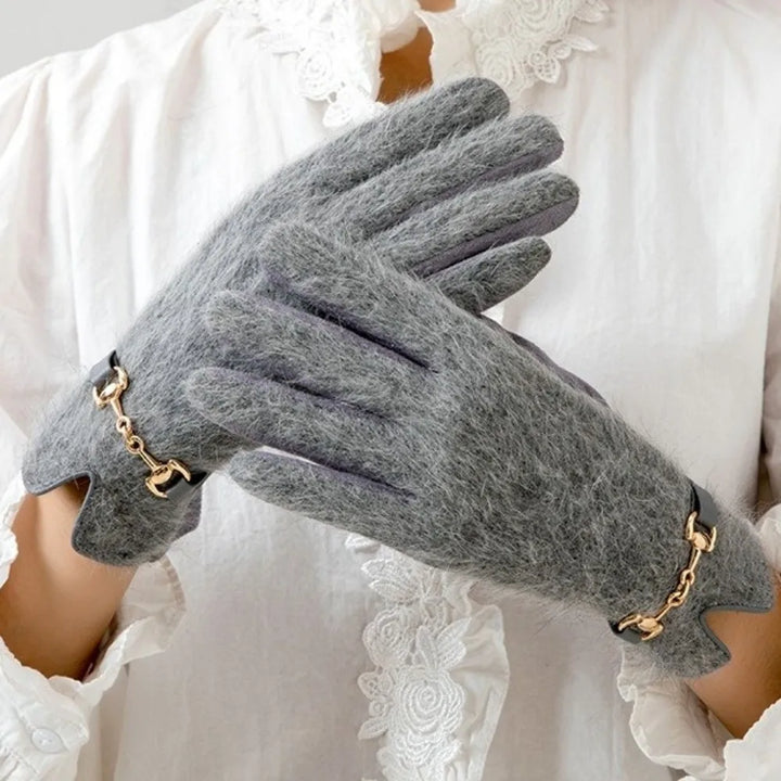 Avina Fur Gloves