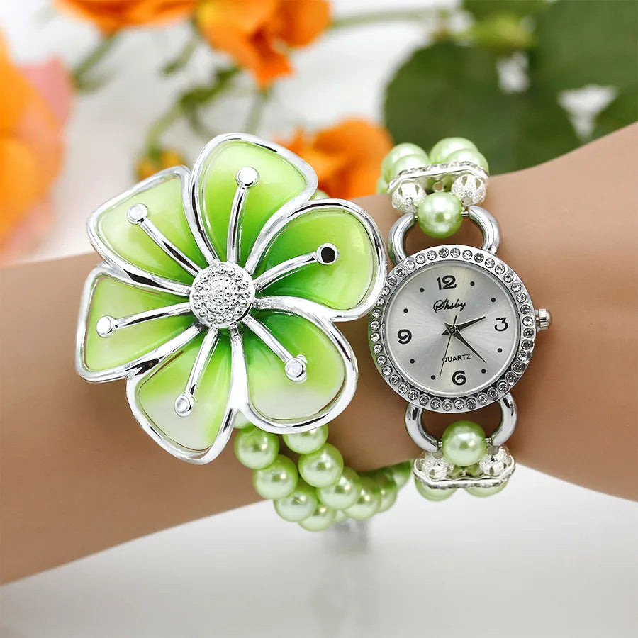 Avella Pearl Watch Set