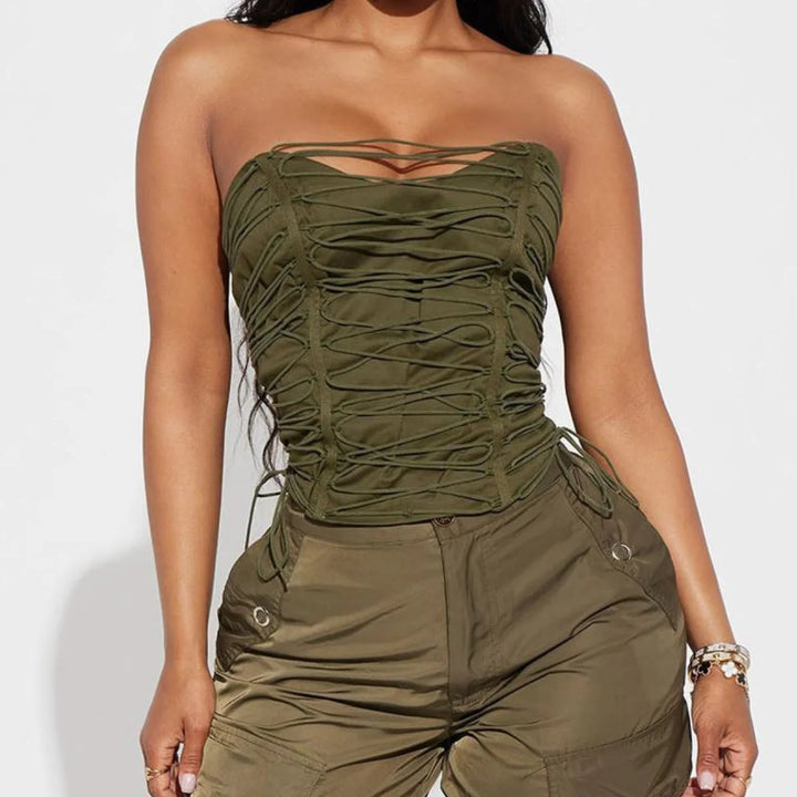 Aurora Lace Bustier Top