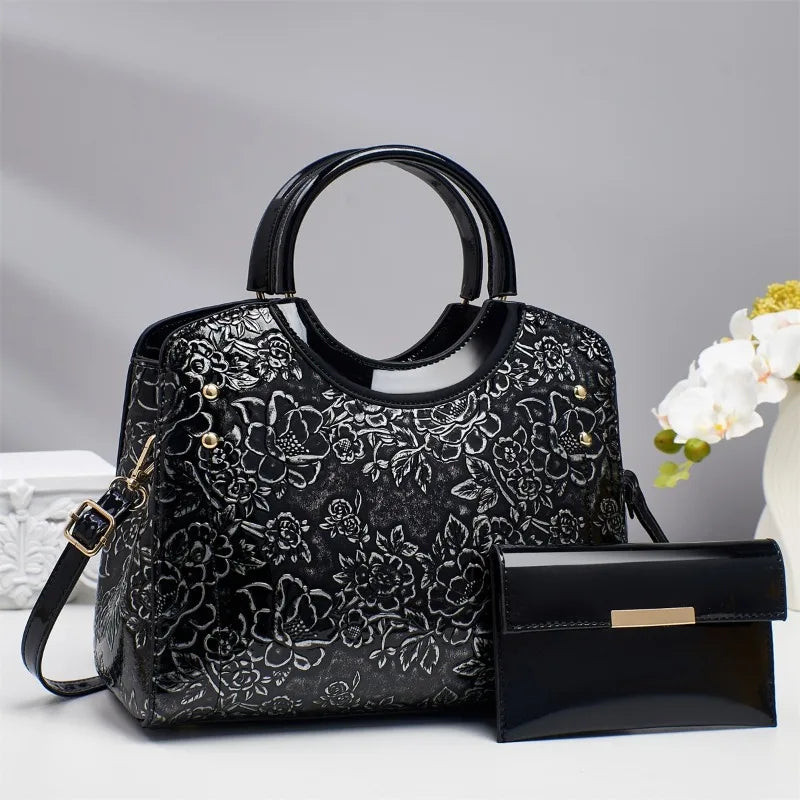 Romina Ring-Handle Satchel