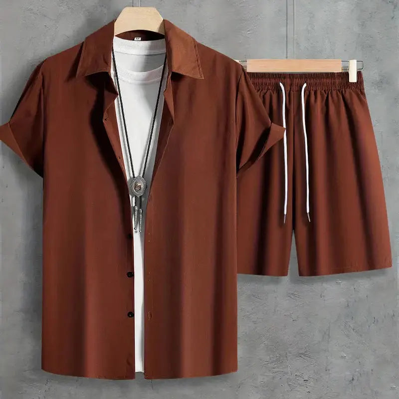 Lachlan Cotton Shorts Set