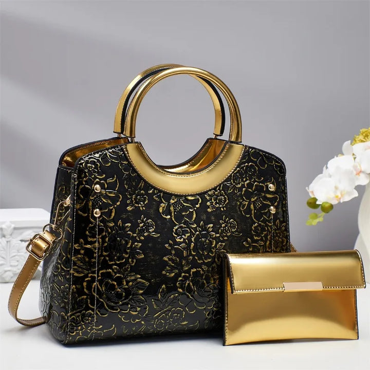 Romina Ring-Handle Satchel