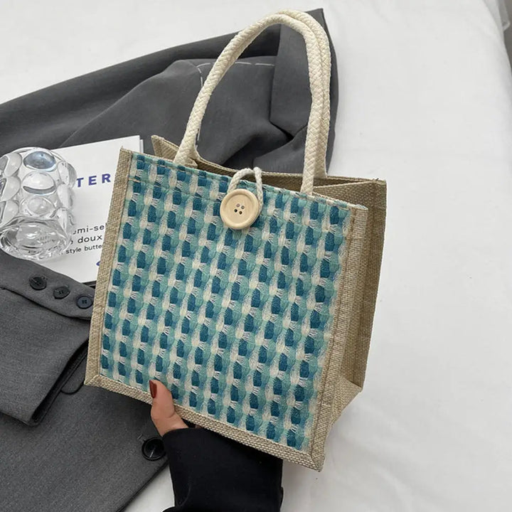 Bianca Patterned Tote Bag