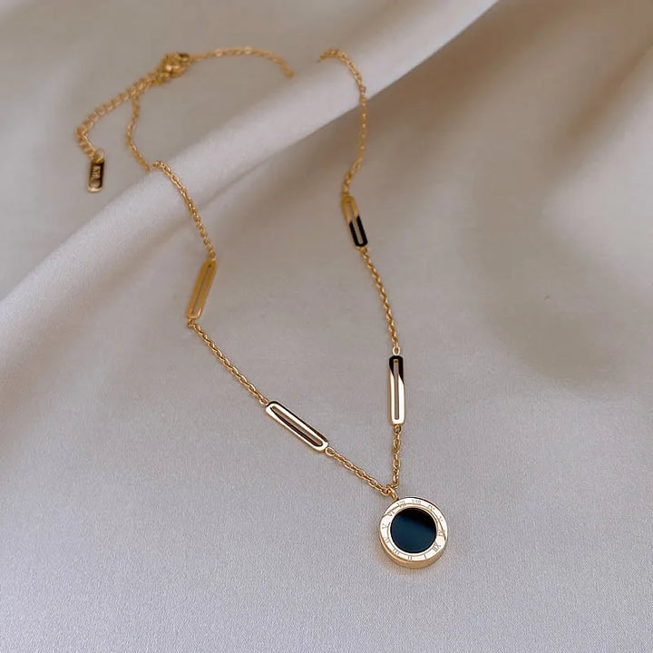 Selene Charm Link Necklace