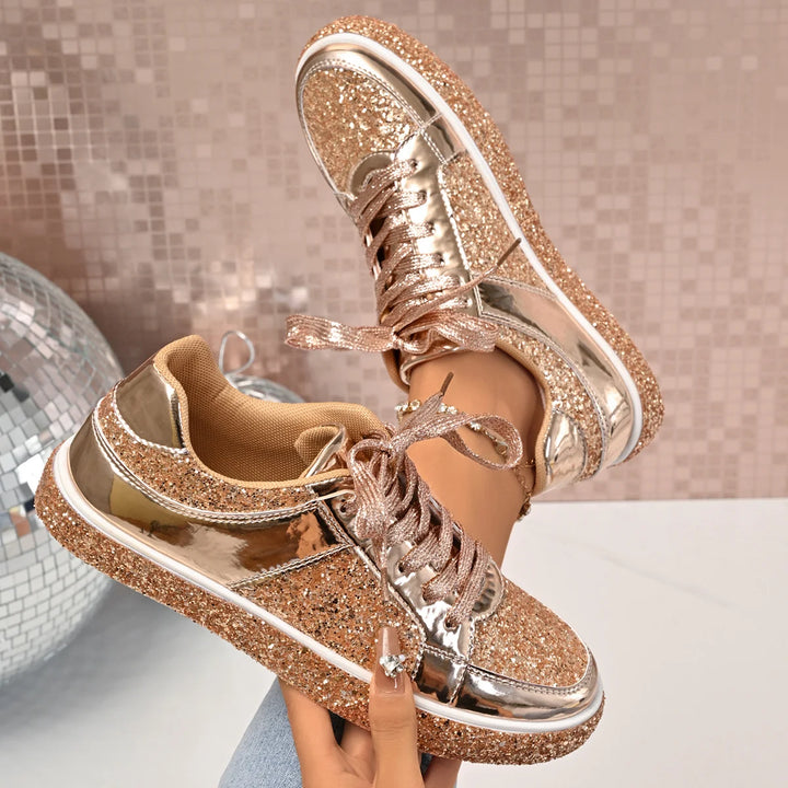 Stella Glitter Lace Sneakers