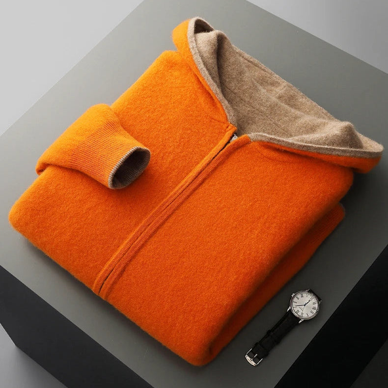 Cassiel Cashmere Zip Hoodie