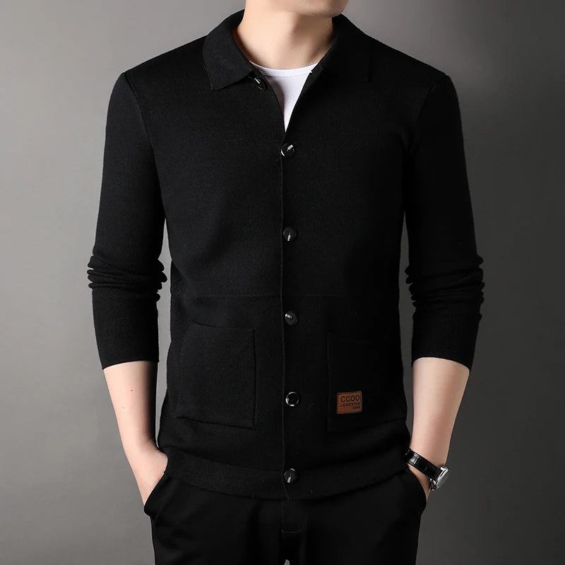 Carlton Knit Button Cardigan