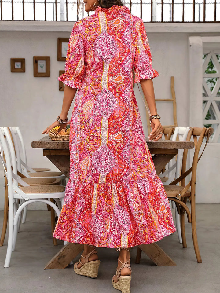 Alina Flowing Midi Dress