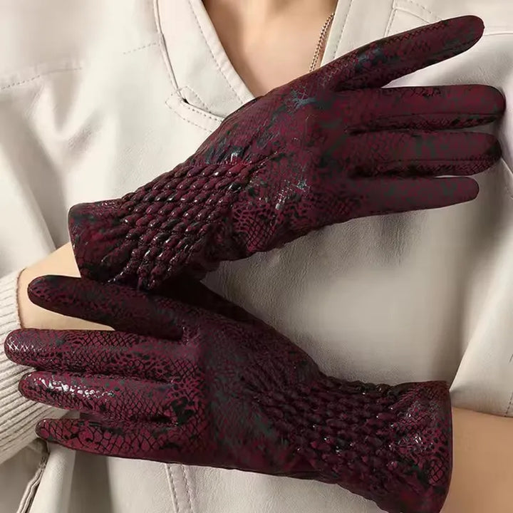 Venola Embossed Gloves