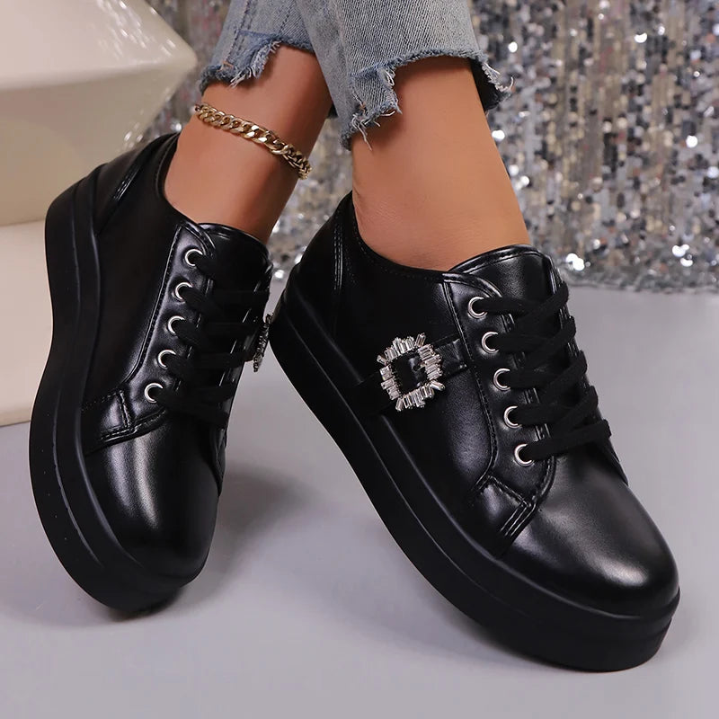 Tessa Jewel Lace Sneakers