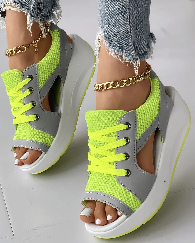 Nadia Open Cushion Sandals