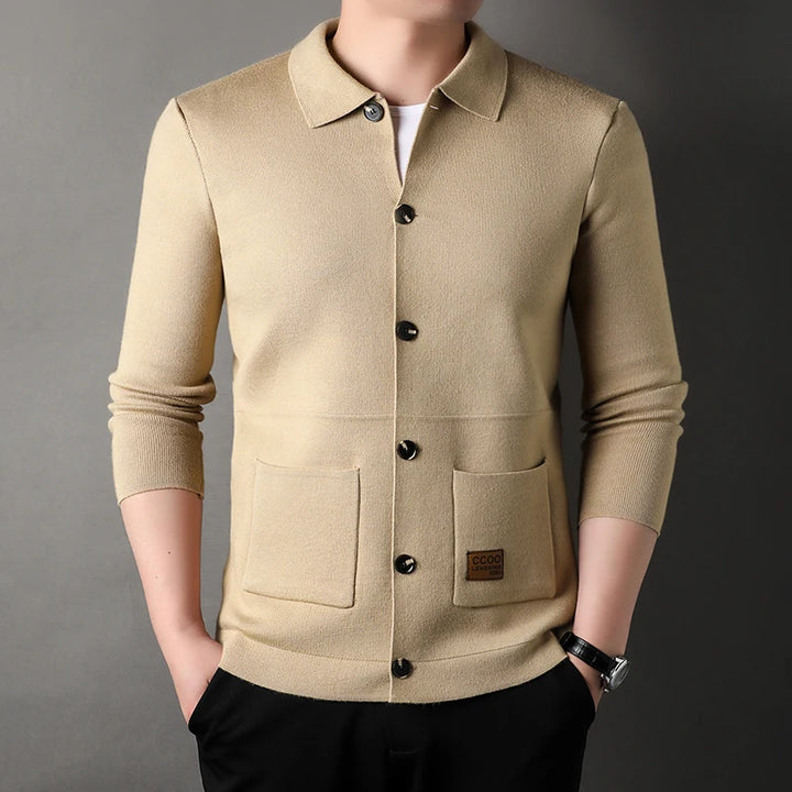 Carlton Knit Button Cardigan