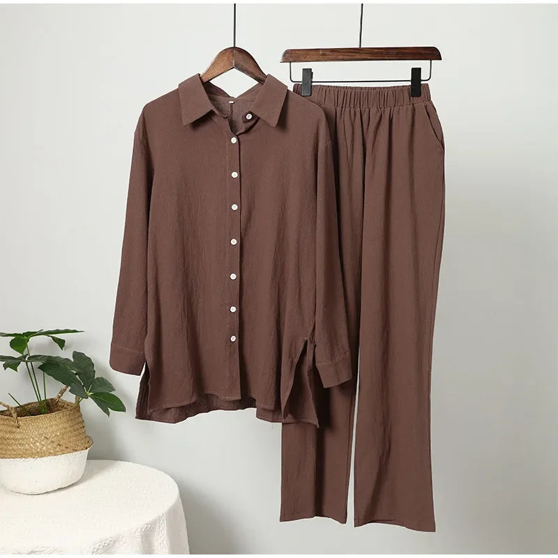 Marin Shirt &amp; Pants Set