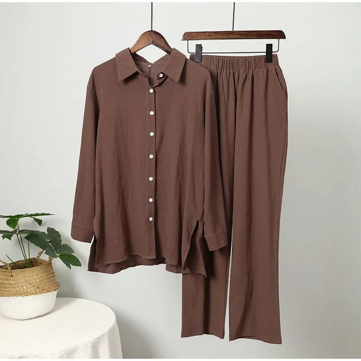 Marin Shirt &amp; Pants Set