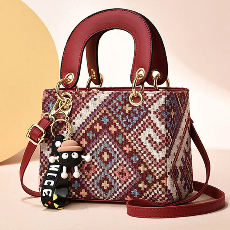 Rosetta Woven Bag
