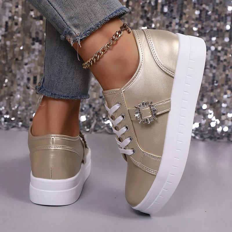 Tessa Jewel Lace Sneakers